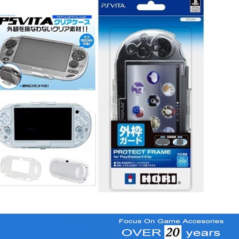Limited | KF7 | Crystal Case Mika Transparan Protector PSVita PS Vita Slim 2000