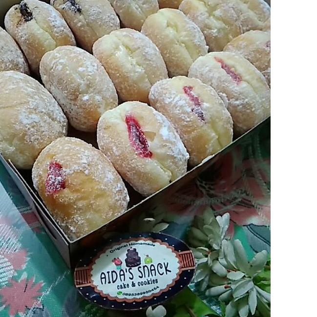 

Sale⭐Donat Bomboloni isi 18pcs