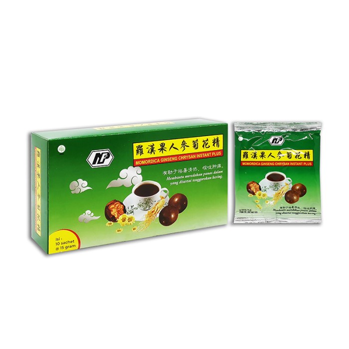 

Momordica Ginseng Chrysan Box Minuman Herbal