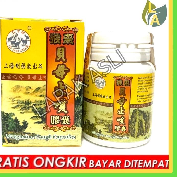 

Promo✔️Margaritae cough capsules - obat batuk asma - batuk sesak - batuk bronkitis