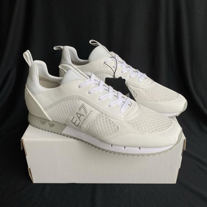 Terlaris Sepatu Armani Emporio White Original Asli Discount