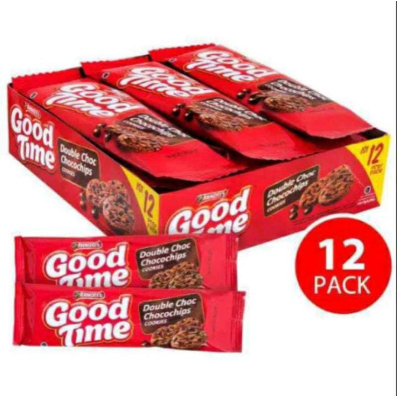 

Biskuit good time enak dan renyah dg taburan choco chips