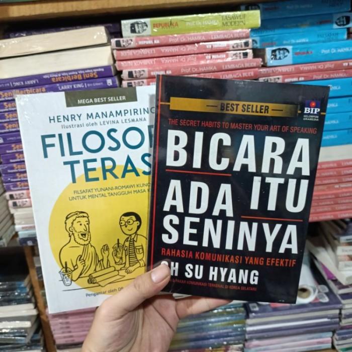 

Paket 2 Buku FILOSOFI TERAS DAN BICARA ITU ADA SENINYA /TS Best Seller