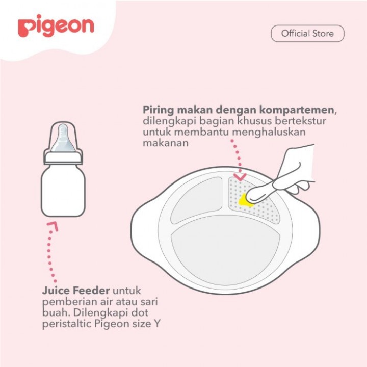 *Kemasan Baru* Pigeon Feeding Set With Training Cup / Besar / Large || Pigeon Feeding Set With Juice Feeder / Paket Perlengkapan Makan