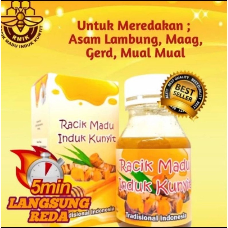 

Racik Madu Induk Kunyit untuk Lambung Maag Gerd Pencernaan