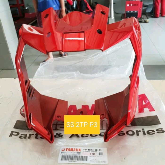 Diskon Spesial Cover Kedok Batok Lampu Merah Ke Orenan Vixion New Nva Advance Ori Terbaru