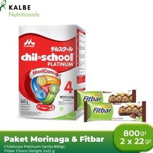 

Paket Morinaga Chilshcool Platinum Vanila 800gr dan 2 Fitbar Choco ---NEW---