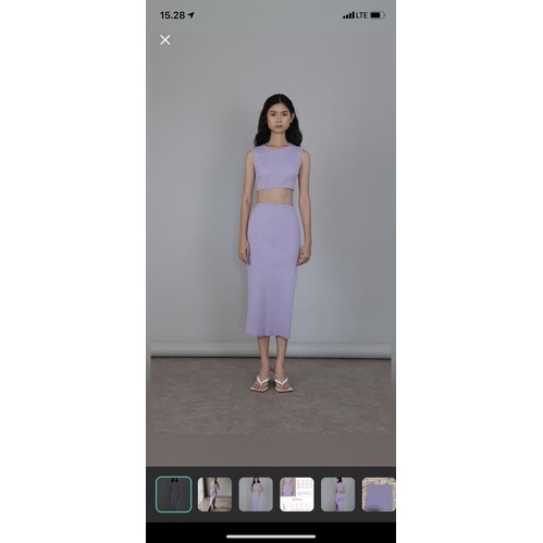 claude Everyday Claude Knit Set Lilac