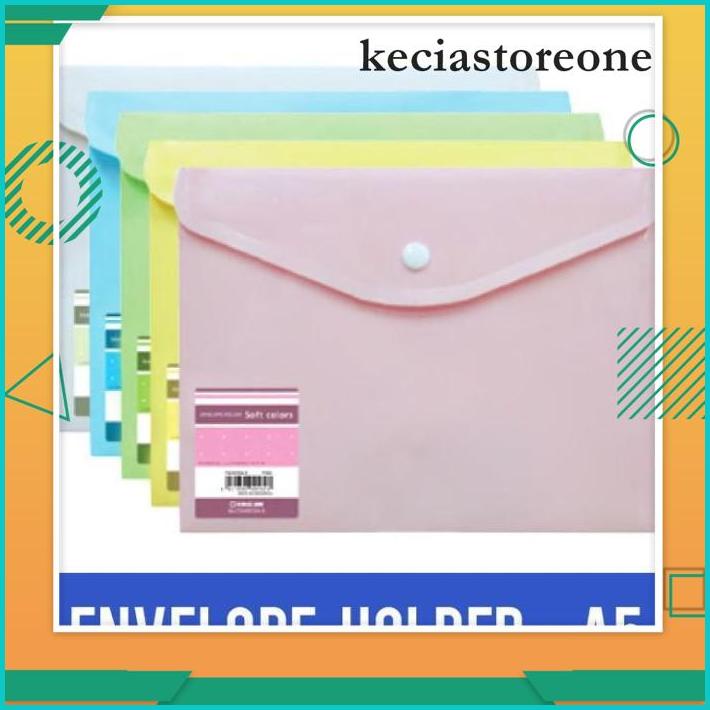 

ENVELOPE HOLDER A5 SOFT COLORS MAP KANCING 734SCGA-E A5 BEST QUALITY