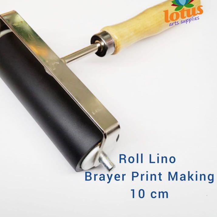 

Promo kece✦ Roll Lino Brayer Printmaking 10 cm Rubber Roller 789✷