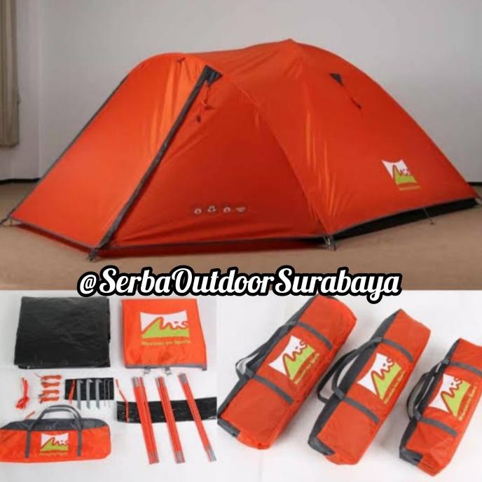 tenda camping mountain inn sport borneo 4 orang