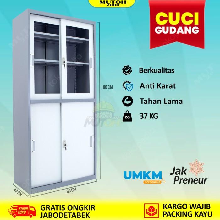 

Terlaris Lemari Arsip Lemari Besi Filling Cabinet - Pintu Kombinasi Sliding