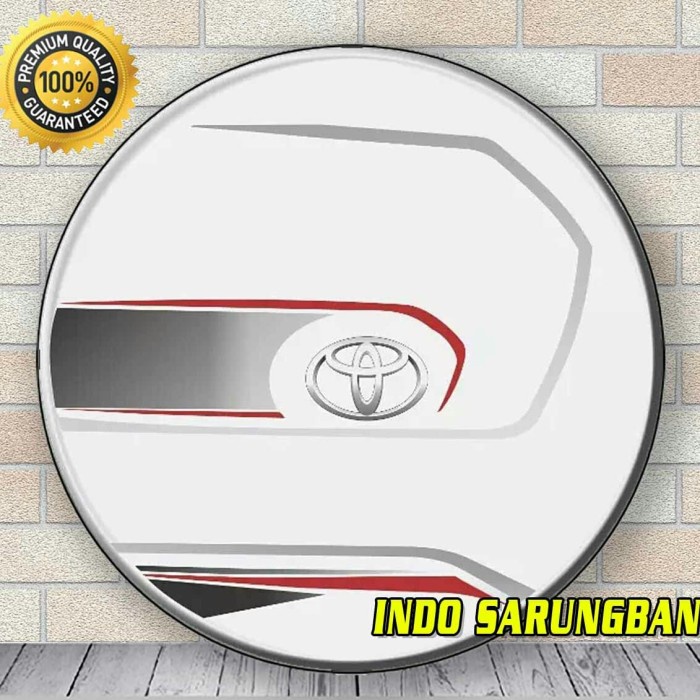 Cover Ban / Sarung Ban Serep Rush P Putih Kulit Sintetis