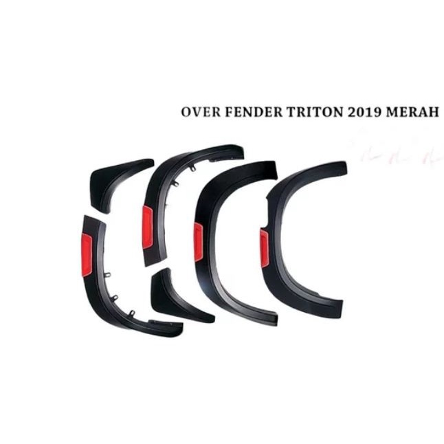 Over Fender Mitsubishi Triton 2019 2020 2021