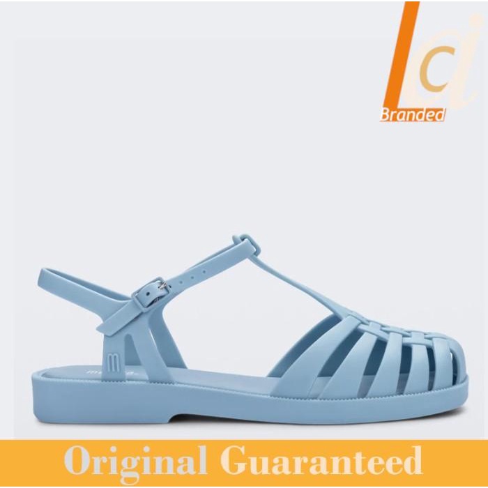 Terlaris Sandal Sepatu Wanita Original Sandal Melissa Aranha Quadrada Ad - Blue