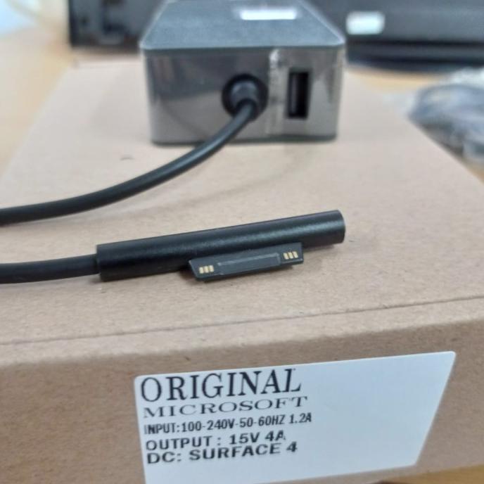 Charger Laptop Microsoft Surface PRO 4 15V 4A Original