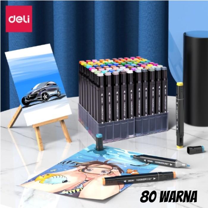 

Terlaris Color Marker / Spidol Warna 70807 Deli