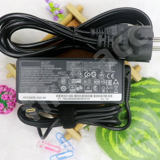 Adaptor Charger Lenovo X380 X390 X395 type C