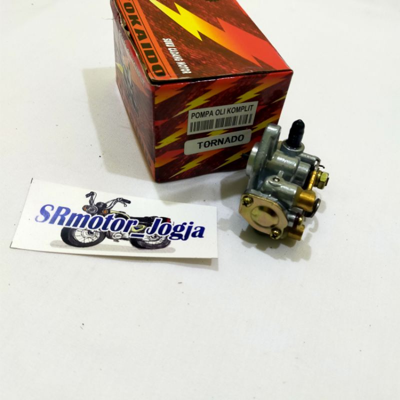 POMPA OLI KOMPLIT TORNADO RC POMPO OLI OIL TORNADO RC ASSY