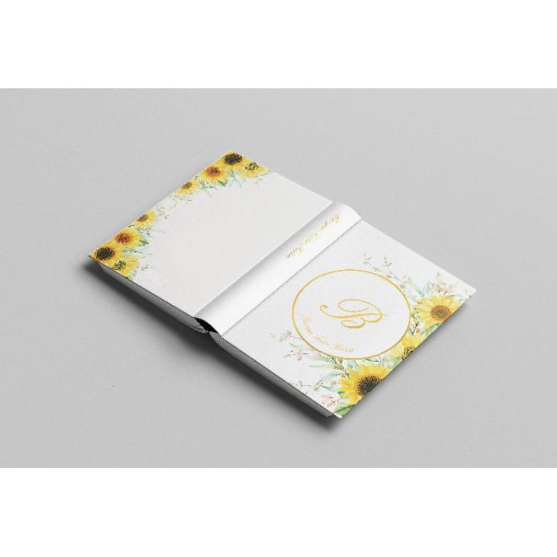 

NOTEBOOK DIARY CUSTOM NAMA | BUKU DIARY SUNFLOWER NOTES HARDCOVER JOURNAL PLANNER .
