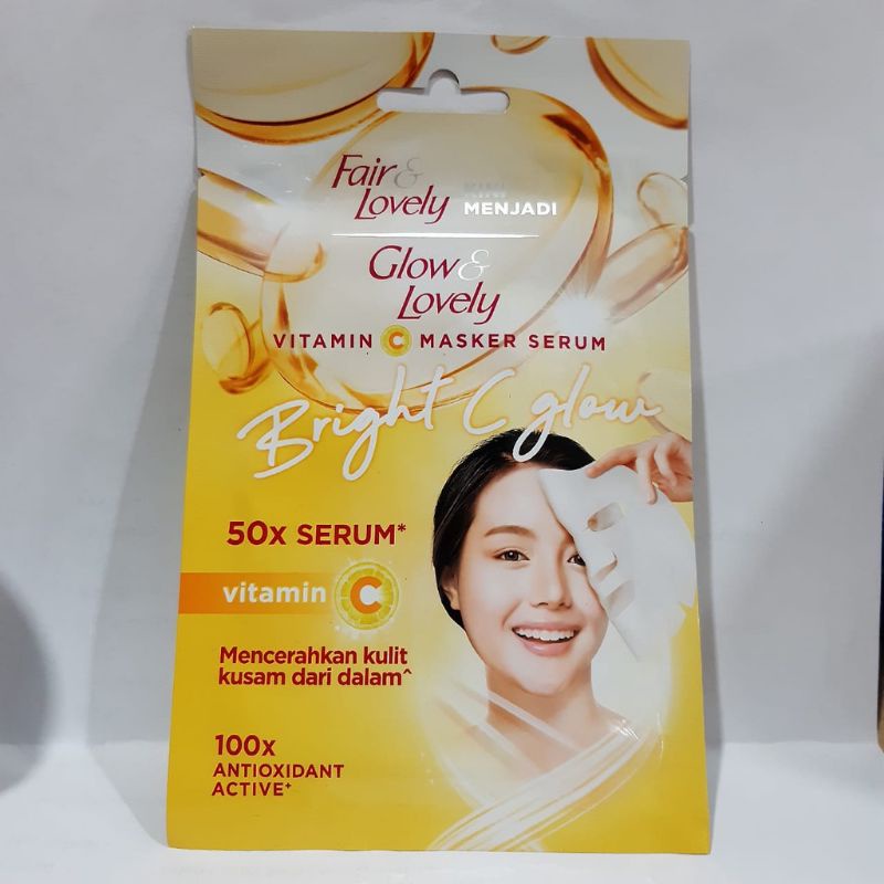 MASKER FAIR LOVELY BRIGHT C GLOW ORIGINAL