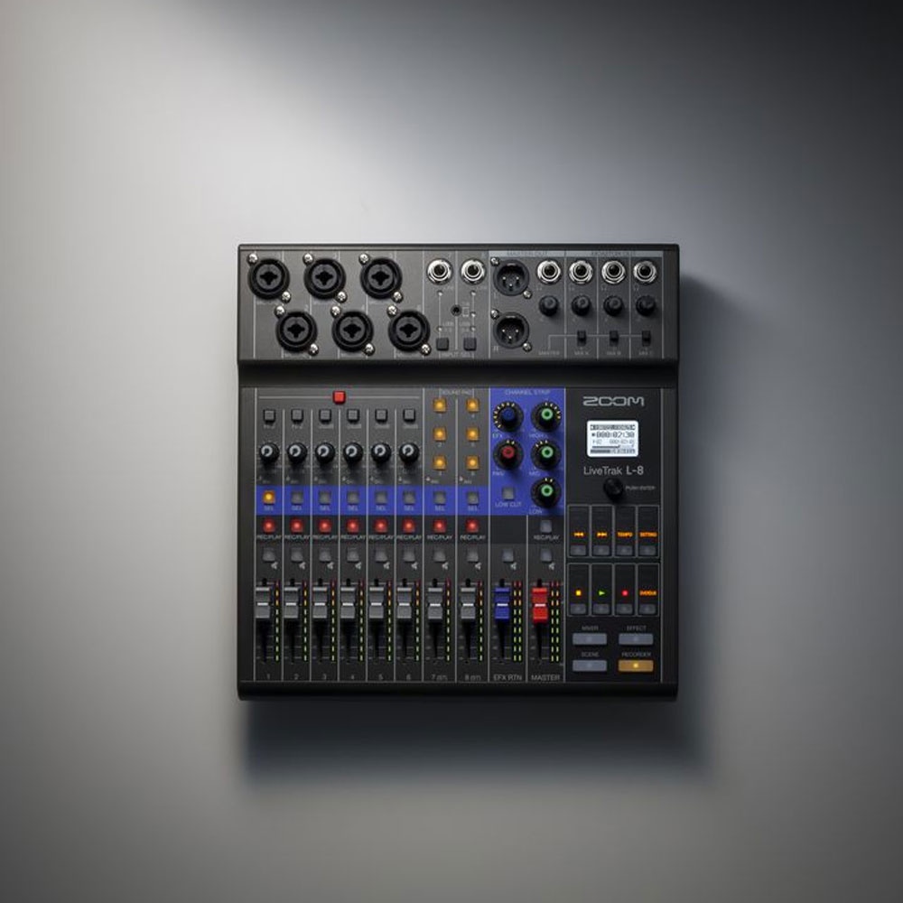 Zoom LiveTrak L-8 Recording Mixer