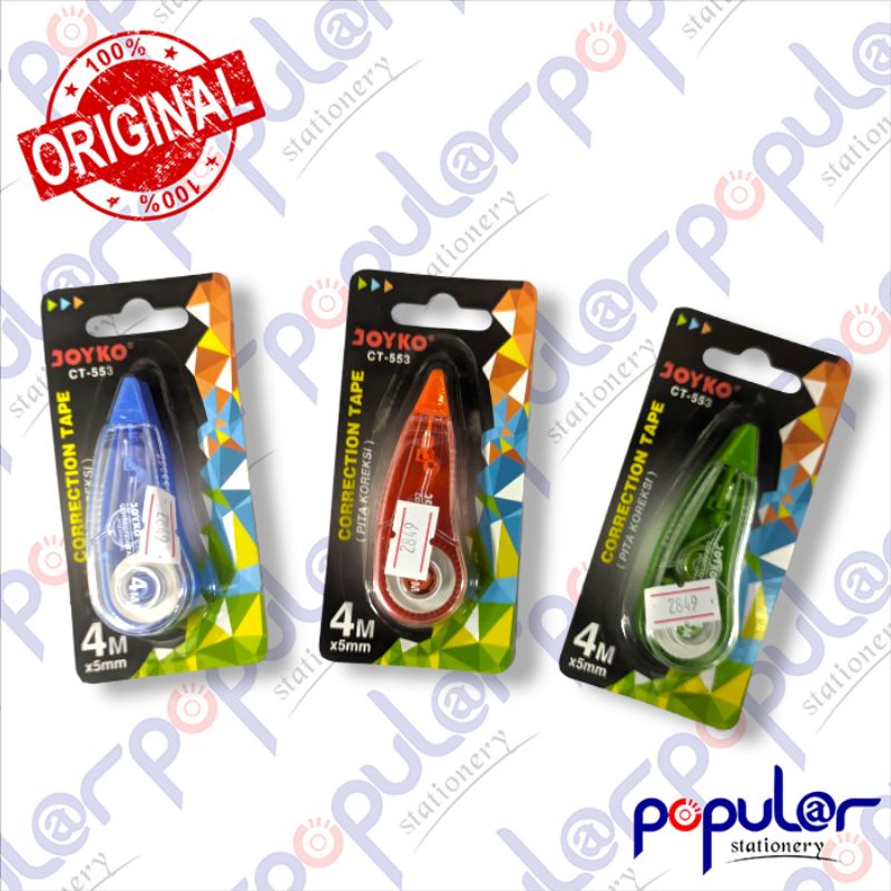 

Tip Ex Roll Joyko CT 553