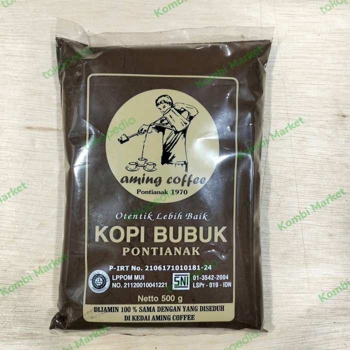 

TERBARU Kopi Bubuk Aming 500gr Kopi Bubuk Robusta Pontianak /KOPI EUBE/KOPI KAPAL API/KOPIBUBUK/KOPI