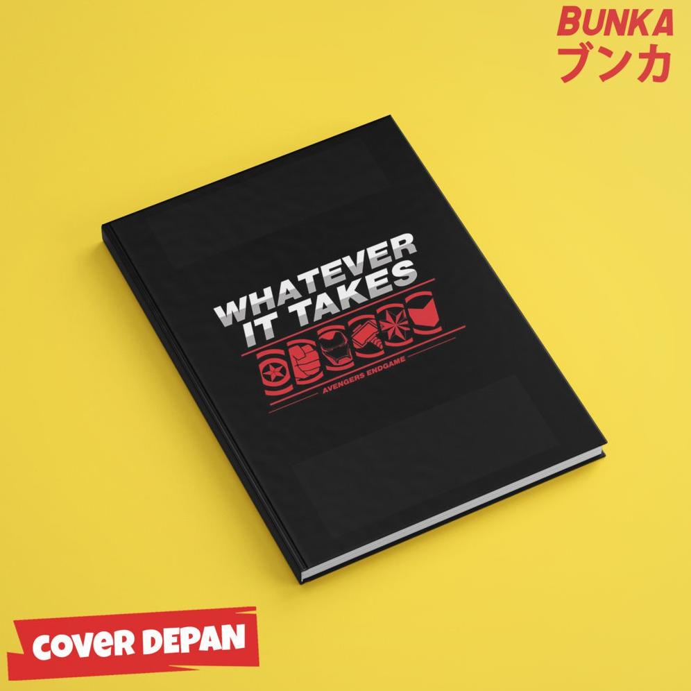 

NOTEBOOK MARVEL CHARACTER LOGO HARDCOVER A5 BUKU TULIS CATATAN NOTE AGENDA PLANNER JURNAL .