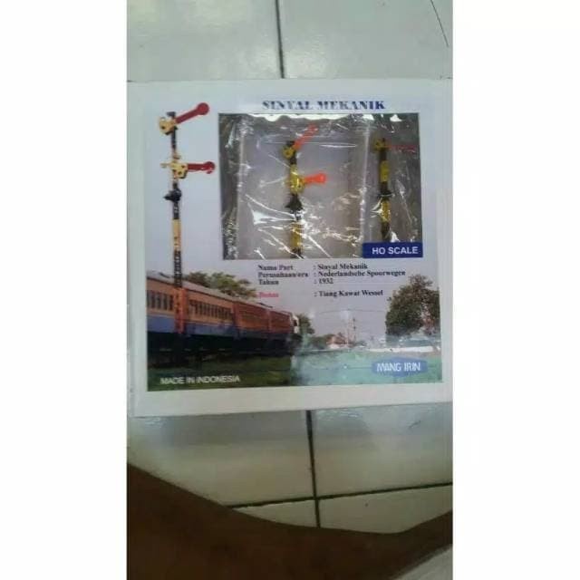 Hot Sale Miniatur Sinyal Mekanik Mang Irin Skala N 1/160 Dummy Terbaru