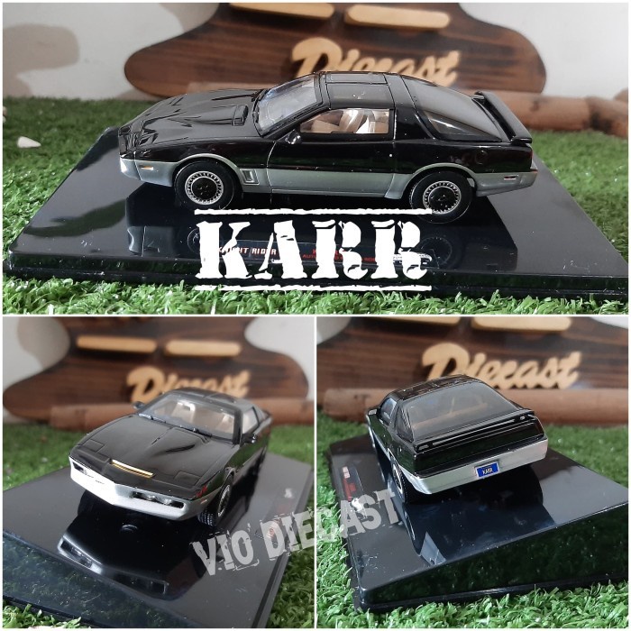 Promo Diecast Miniatur Knight Rider Karr Skala 1:43 Terbaru
