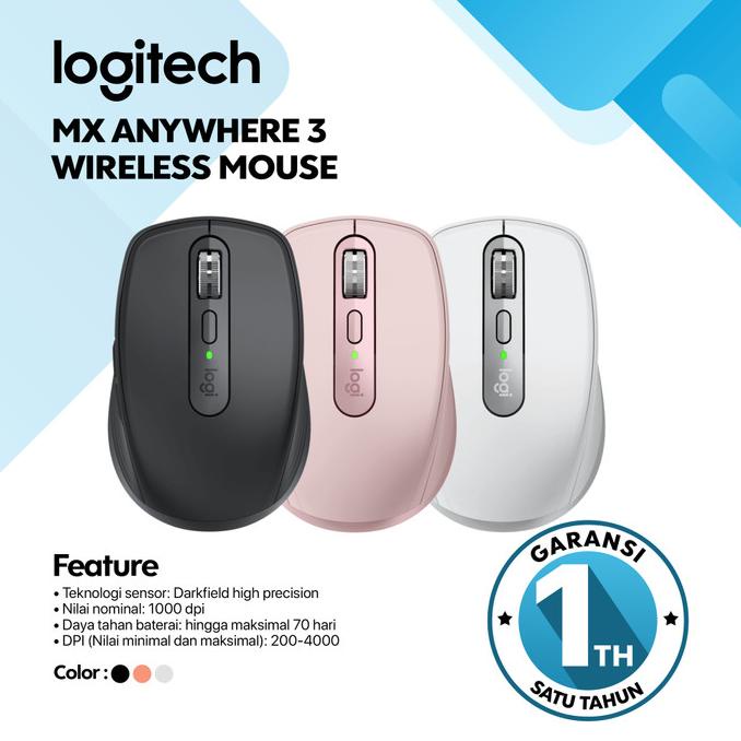 Logitech MX Anywhere 3 Mouse