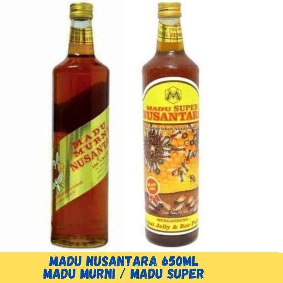 

Discount | KP8 | [MADU ASLI] MADU NUSANTARA MURNI 650 ML & SUPER 650 ML ALAMI YANG MENGANDUNG BEE POLLEN+ROYAL JELLY