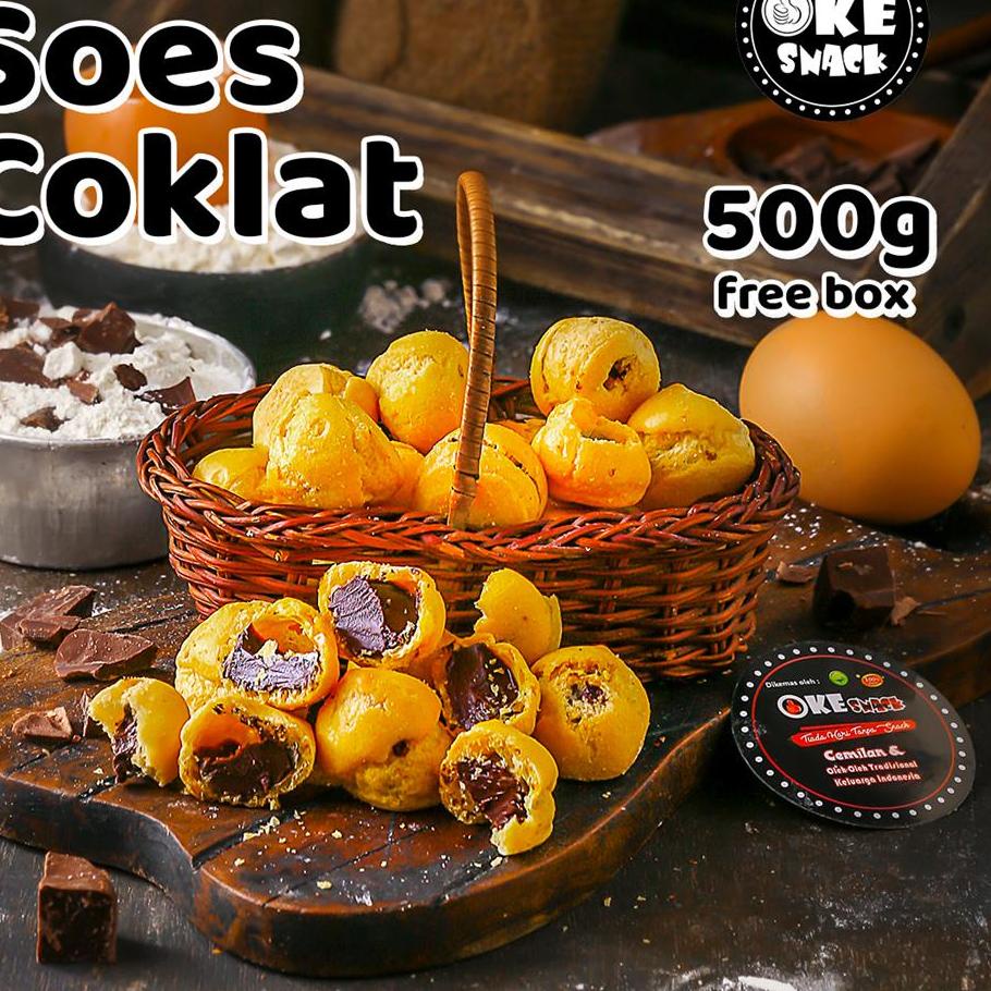 

Terbaru | HJ6 | Kue Soes Coklat Lumer 500g