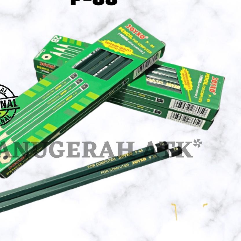 

Sale | KI3 | Pensil / Pencil Kayu 2B Joyko P-88 / P 88 2B