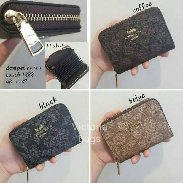 [KODE 8BZOJ] DOMPET KARTU WANITA COACH/DOMPET KOIN