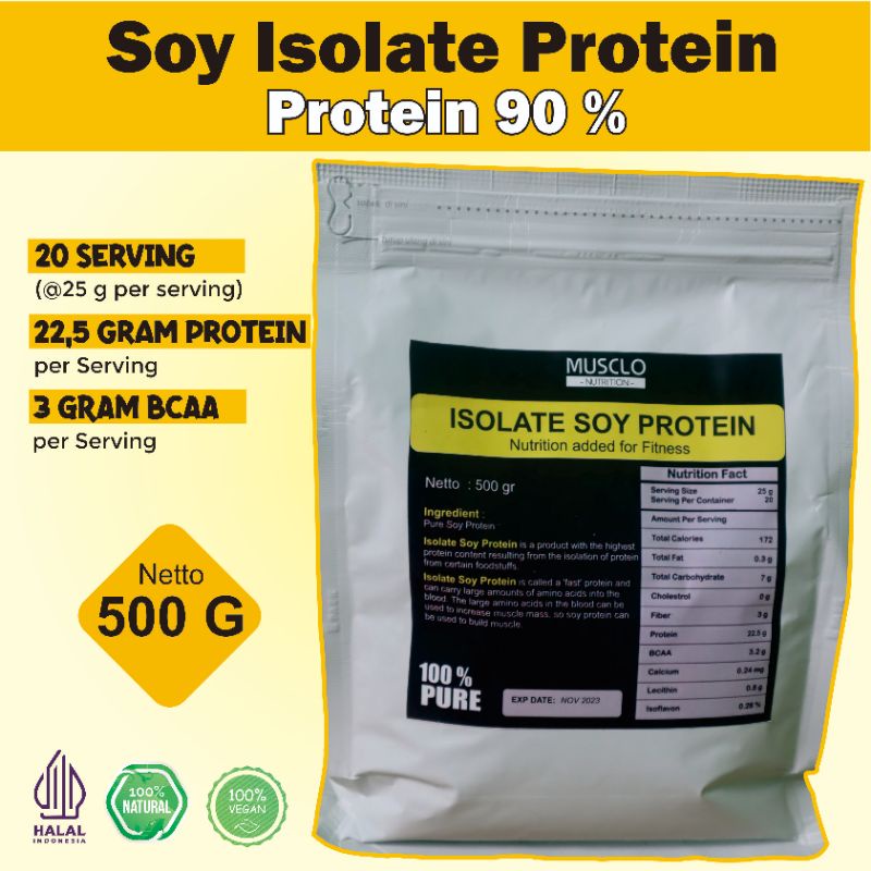 

SOY PROTEIN ISOLATE - PURE PROTEIN 90% / ALT WHEY PROTEIN ISOLATE