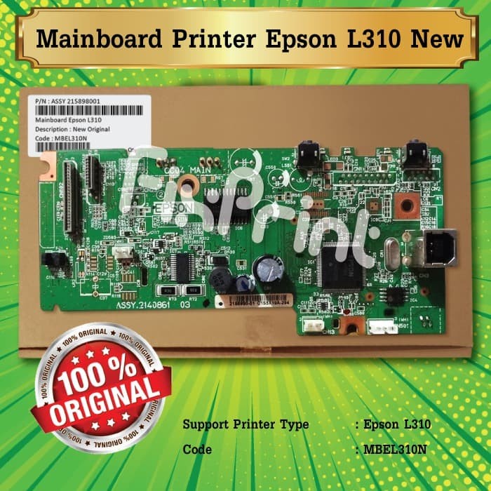 Mainboard Printer Epson L310, Motherboard L310 Original New