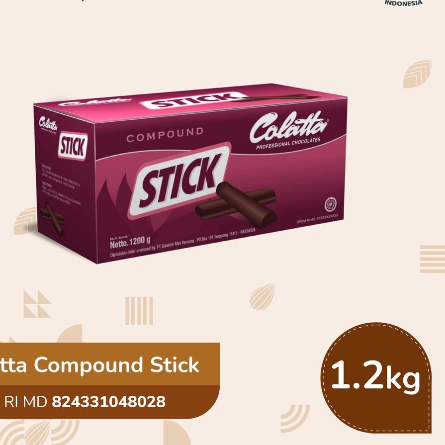 

Terbaru dan terlaris Colatta Compound Chocolate Stick - Coklat Batang Stik 1.2Kg murah