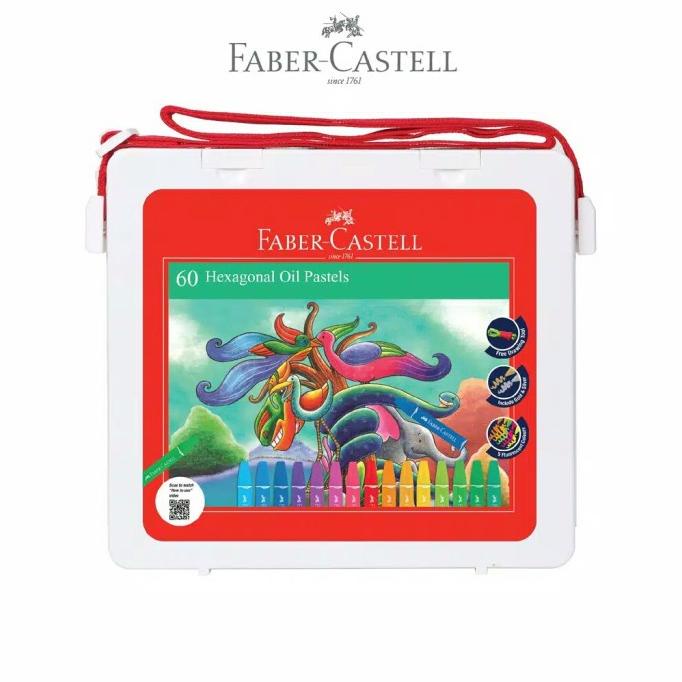 

Crayon / Oil Pastel Faber Castell 60 Warna