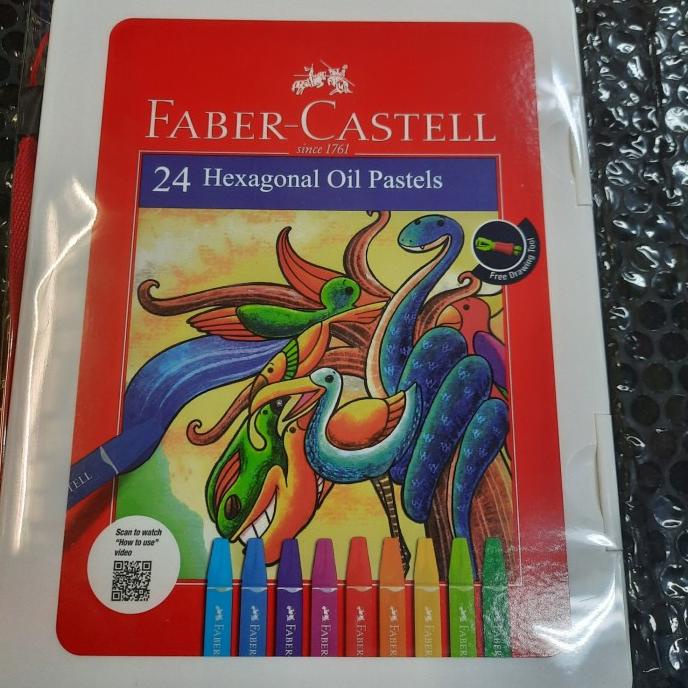 

Crayon / Oil Pastel Faber-Castell 24 Warna Bag