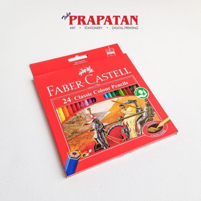 

Pensil Warna Faber castell classic 24 warna