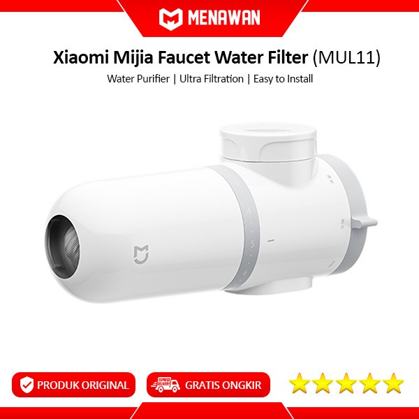 Water Xiaomi Mijia Faucet Water Filter Purifier Saringan Penjernih Keran Air