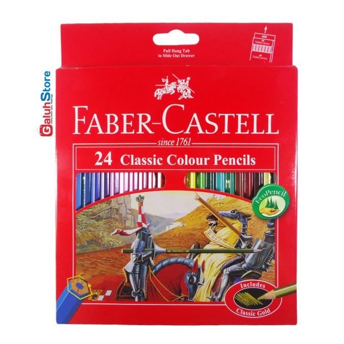 

Faber-Castell Pensil Warna Classic 24 Warna