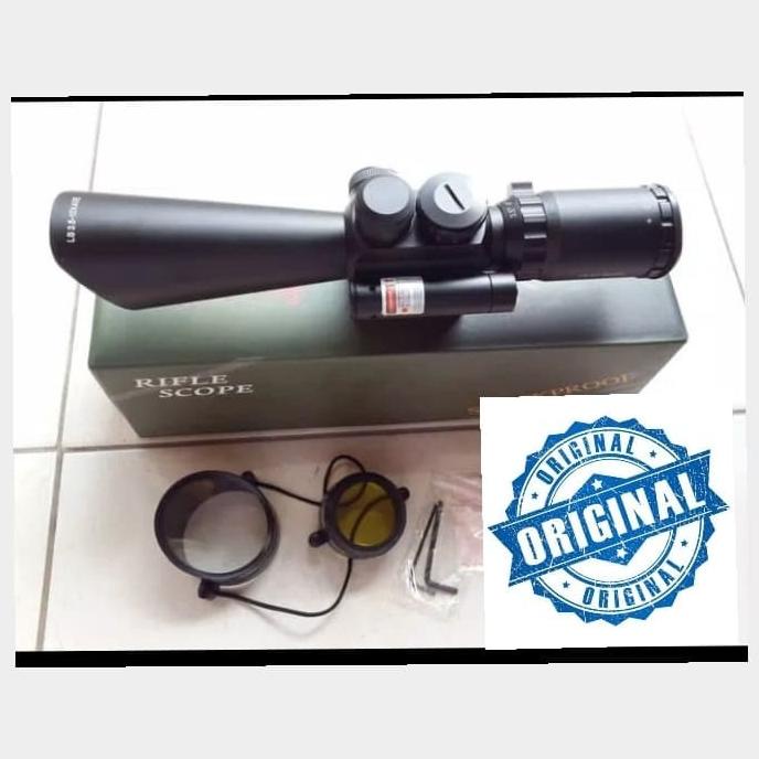 Ready oke] oTELESKOPE Riflescope Red Laser Model 3.5-10x40 M8 CX8077