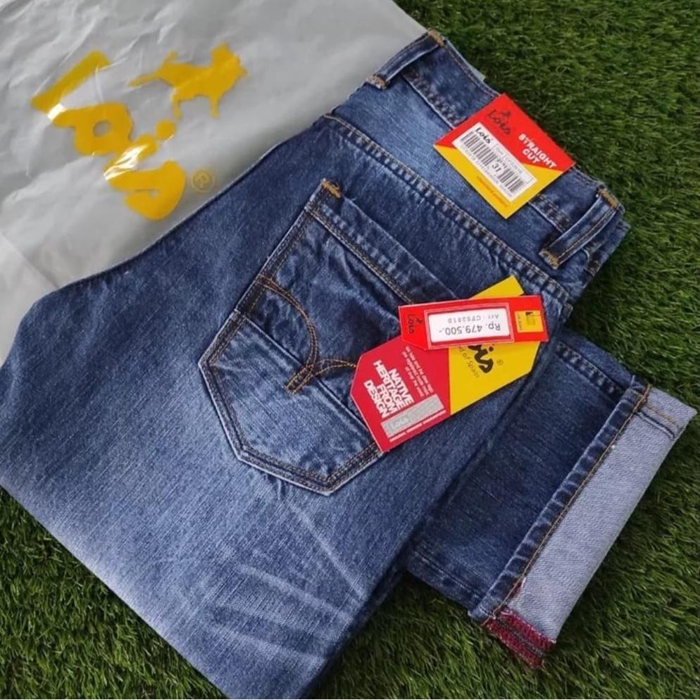 [KODE L7SSB] Celana Jeans Lois Original Pria 27-38 Panjang Terbaru - Jins Lois Cowok Asli 100% Premium ORIGINALL