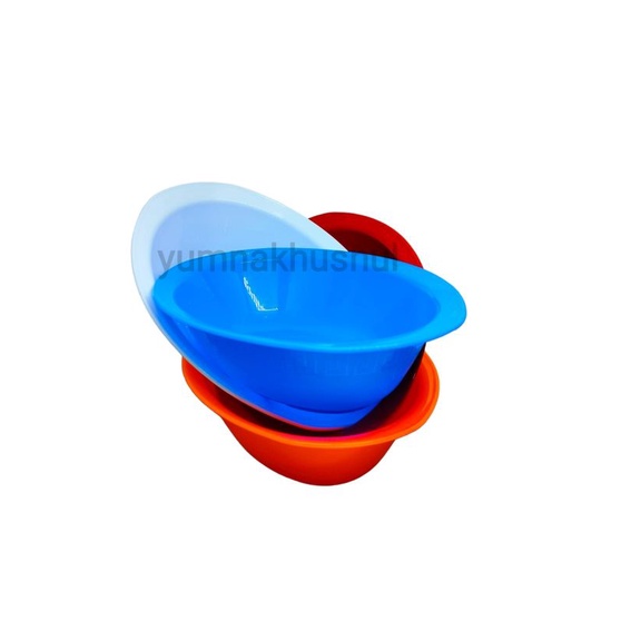 MANGKOK MAKAN SAJI ALEXYS PLASTIK 1 LUSIN MANGKOK PLASTIK OVAL MANGKOK SAYUR