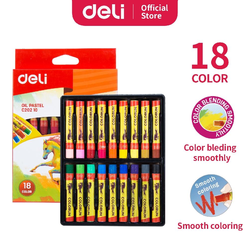 

TRQHG Deli Oil Pastel Crayon 12/18/24 Warna kualitas tinggi untuk campuran warna sempurna EC20210 84