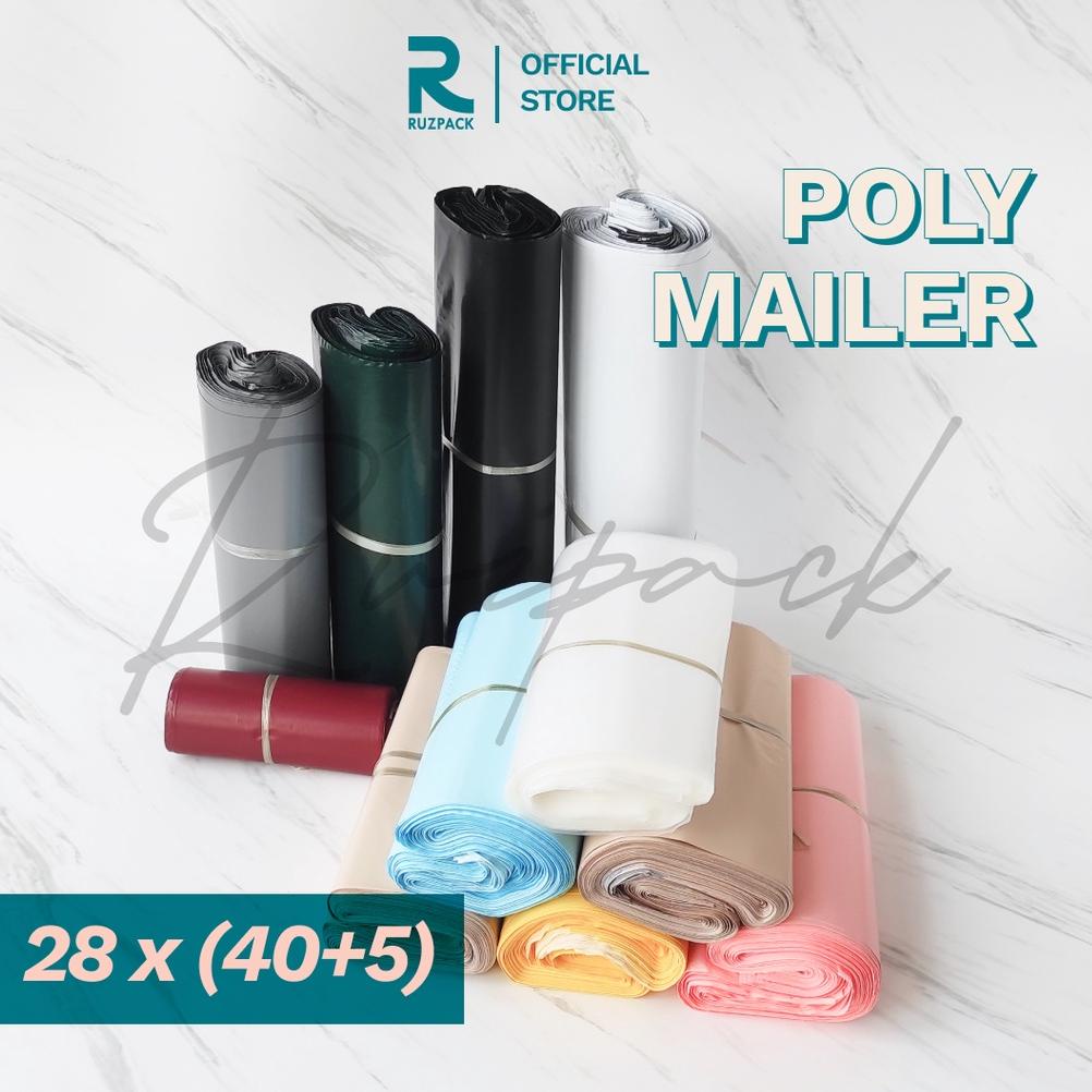 

[KODE REFDB] 28 x 40 +5CM Polymailer Polybag Kantong Packing Packaging Plastik PE Recycle (+-100pcs)