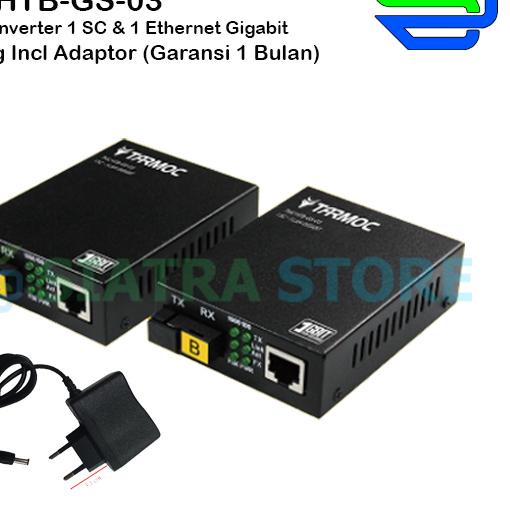 Termurah✅Tarmoc HTB GS03 HTB-GS03 Gigabit Single mode Media Converter